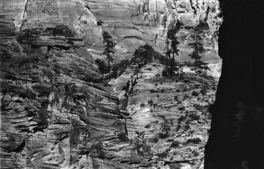 zion rockface